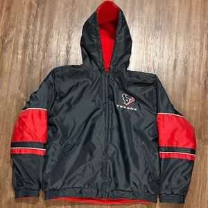 Vintage Houston Texans, men’s medium reversible, puffer jacket